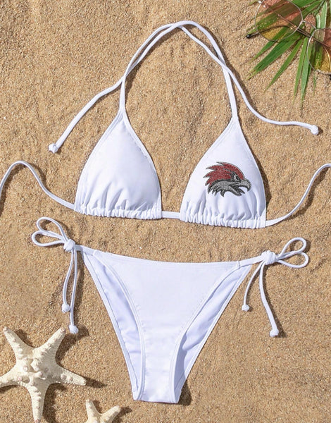 Rhinestone Bikini Set