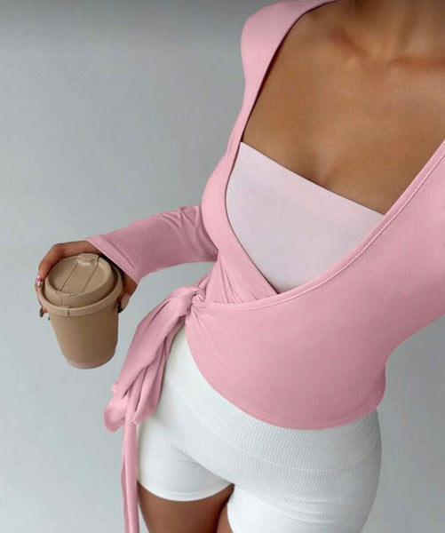 Wrap Long Sleeve