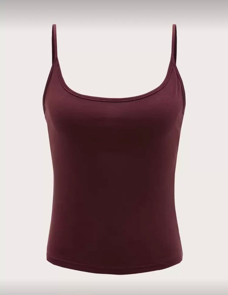 Oval Longer Skinny Strap Tank
