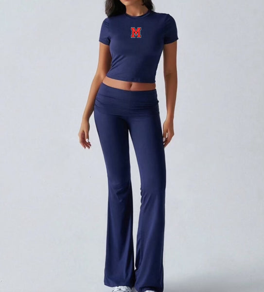 Baby Tee and Yoga Pants Set