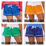 Logo Boxercraft Plaid Pajama Shorts