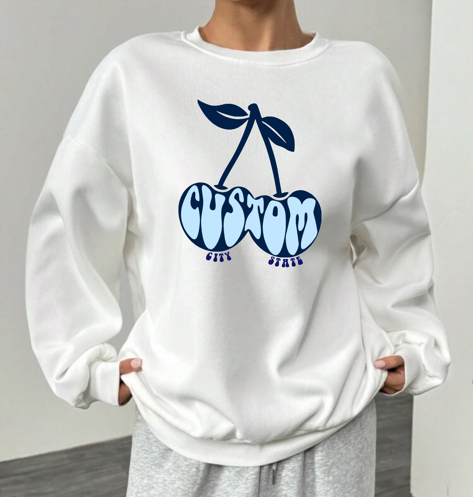 Cherries Crewneck