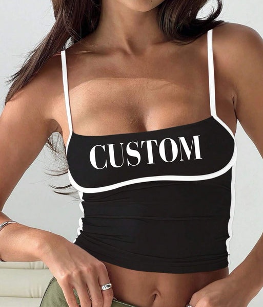 Color Block Underline Cami