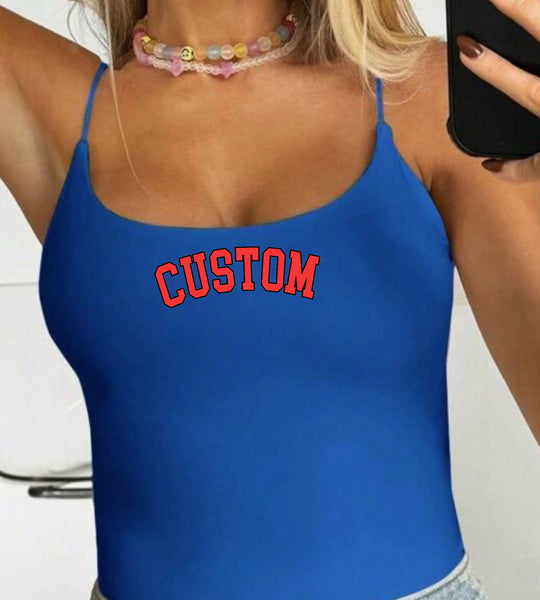 Criss Cross Back Tank Top