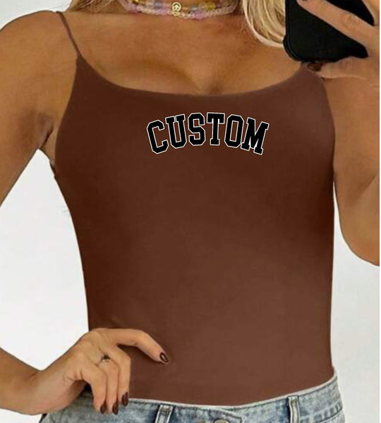 Criss Cross Back Tank Top