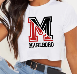 Split Colors Initials Tee