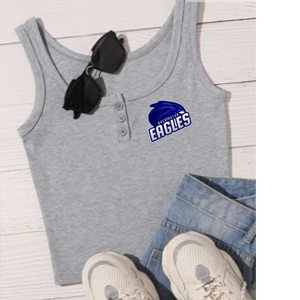 Button Up Tank Top