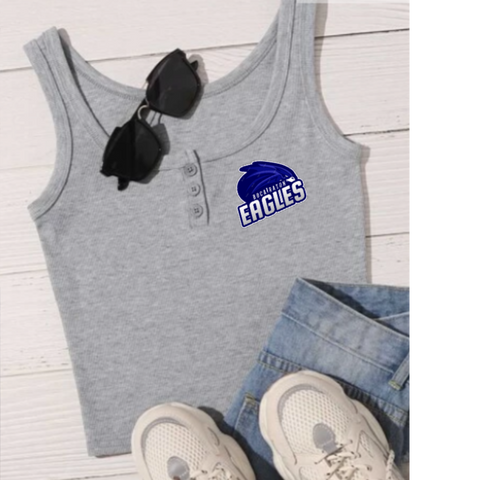 Button Up Tank Top