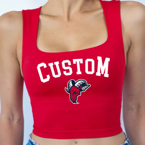 Bell Sleeve Crop Top