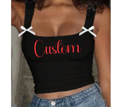 Bow Tank with Script