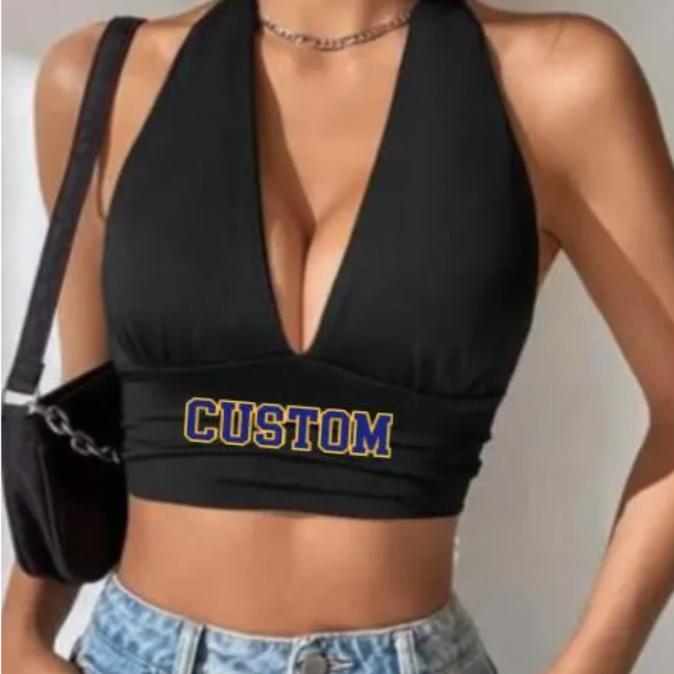 Varsity Halter Tank