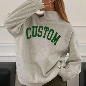 High Neck Varsity Sweatshirt