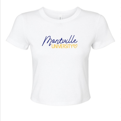 Script Heart Baby Tee