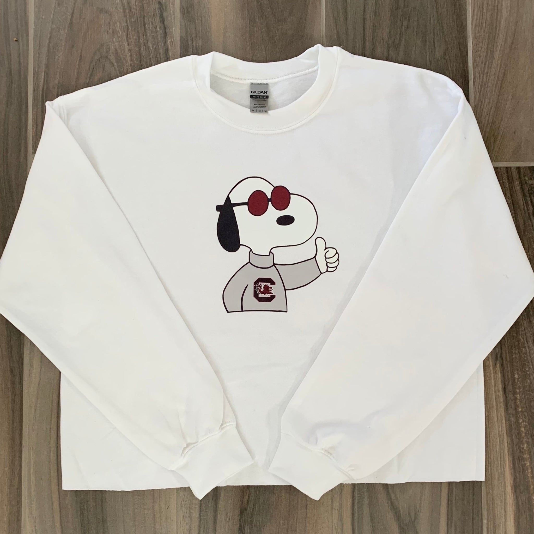 Snoopy crewneck sweatshirt sales