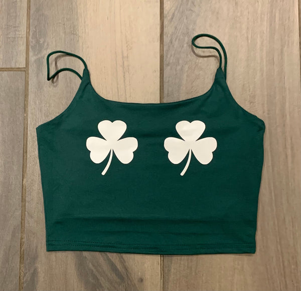 Shamrocks Skinny Strap Tank