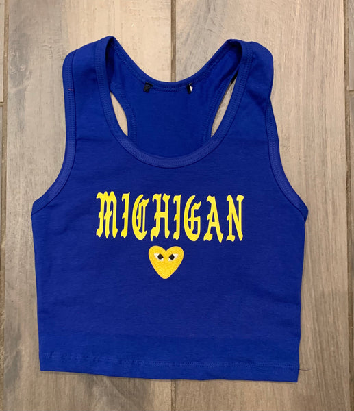 Heart Patch Racerback Tank