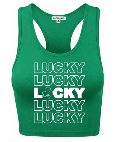 Lucky Racerback Tank