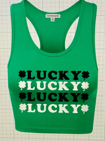 Lucky Racerback Tank