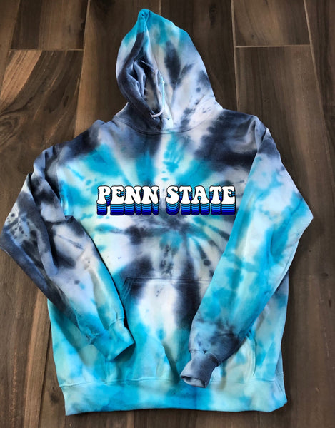 Tie Dye Hoodie Sweatshirt