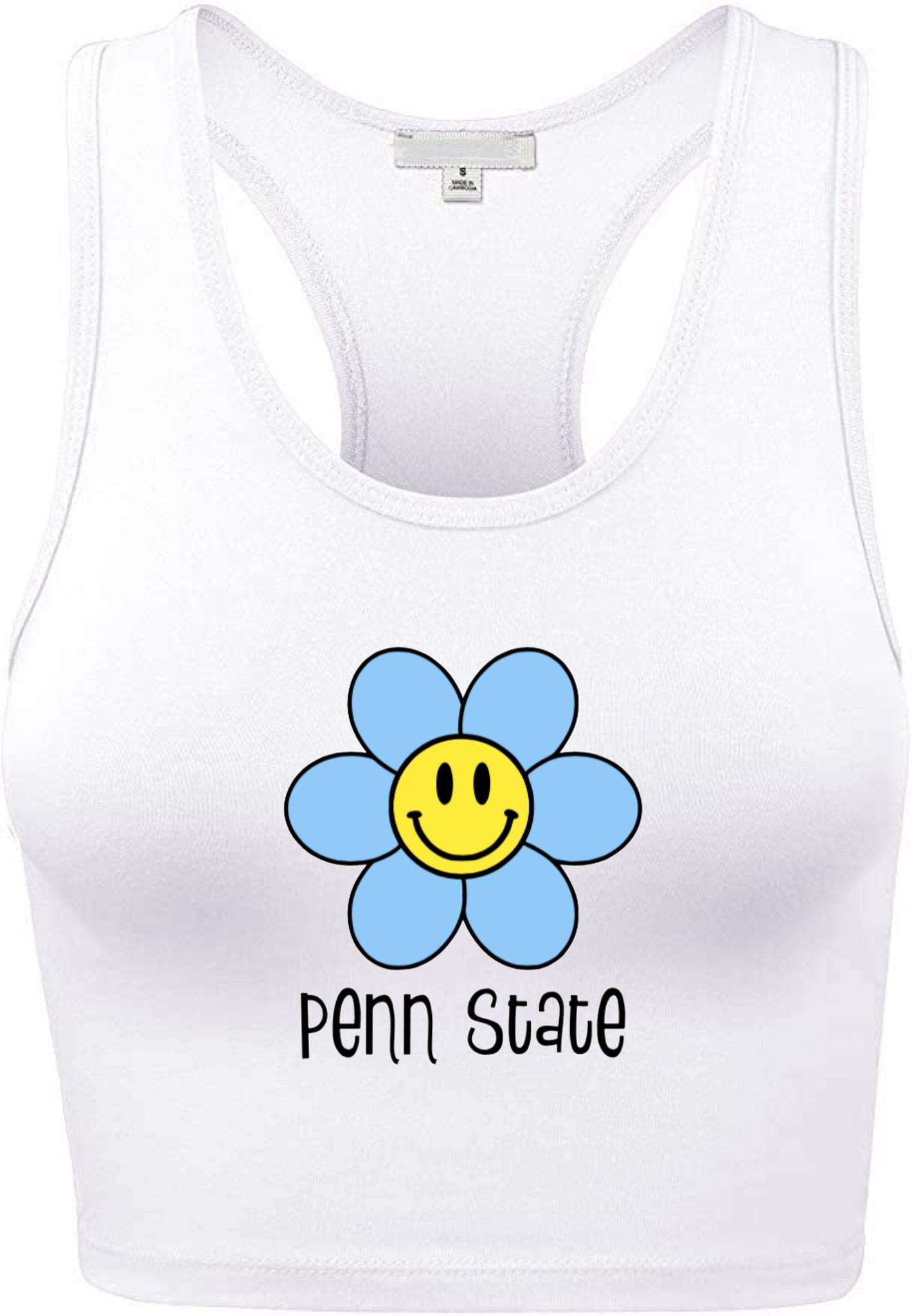 Flower Smiley Tank