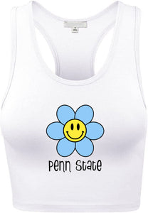 Flower Smiley Tank