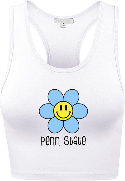 Flower Smiley Tank