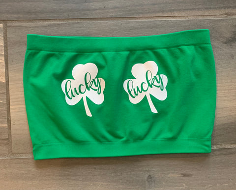 Lucky Shamrocks Bandeau