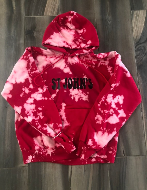 Acid Wash Hoodie Sweatshirt