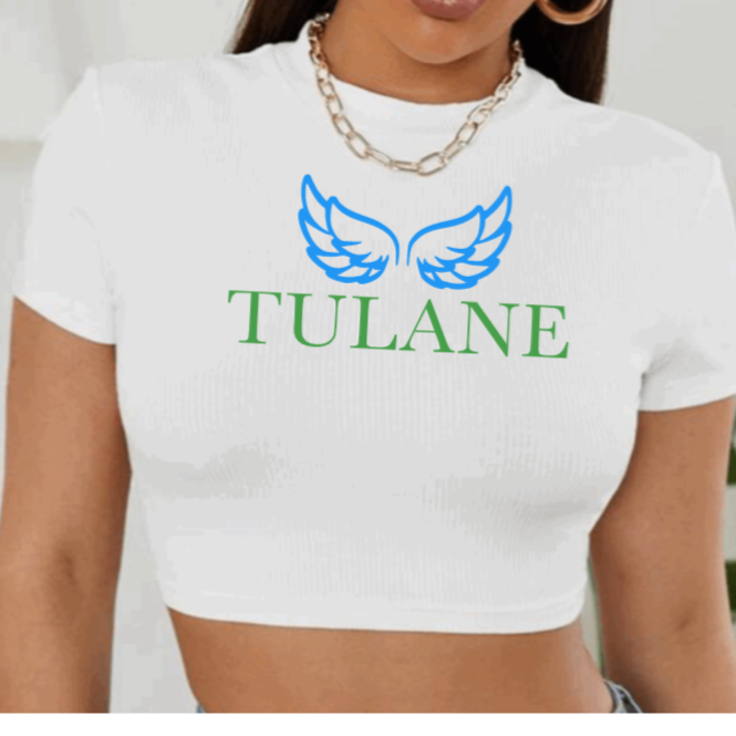 Crop Angel Tee
