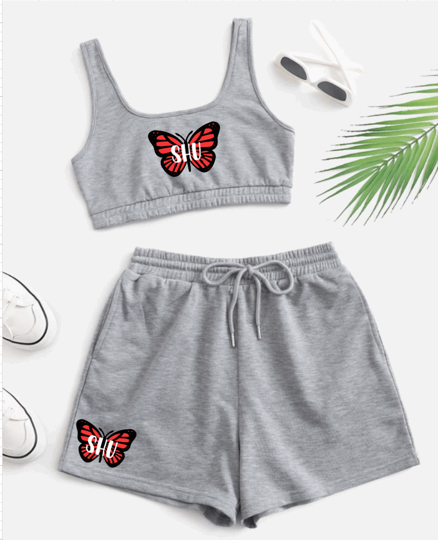 Butterfly Tank and Shorts Set