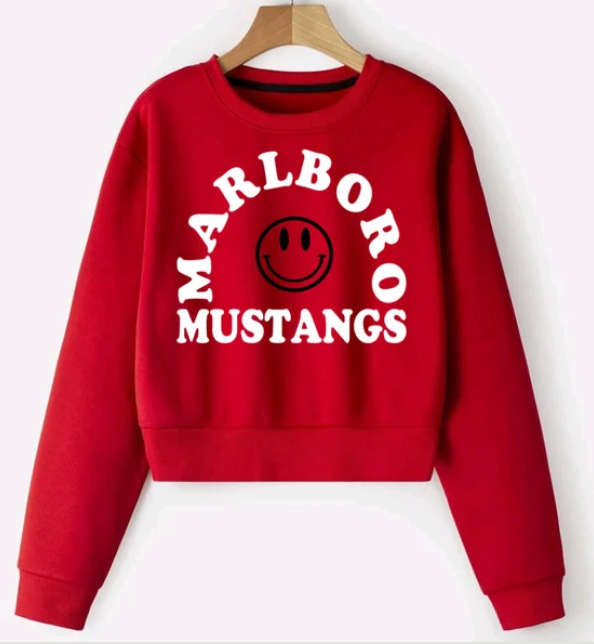 Arched Smiley Crewneck