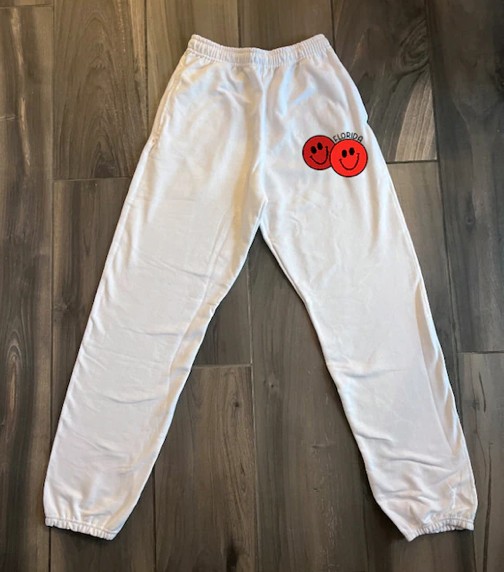 Double Smiley Sweatpants