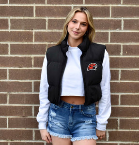 Crop Puffer Vest